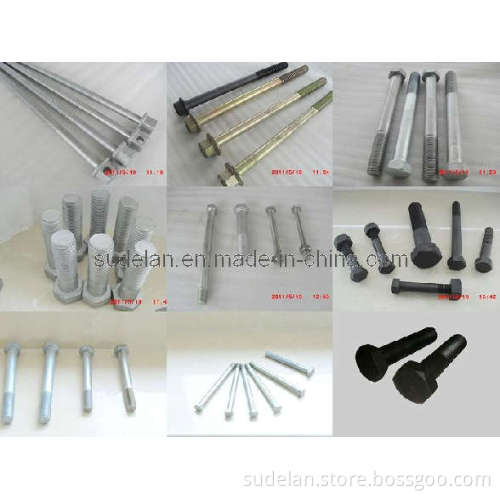 Different Types of Hex-Head Bolts/Nuts